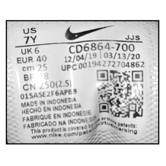 Nike Air Max 90 Multi-Color University Gold Black Blue CD6864-700 GS Size 7Y - Picture 9 of 9